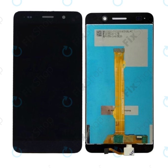 Huawei Y6 - LCD zaslon + steklo na dotik (Black) TFT