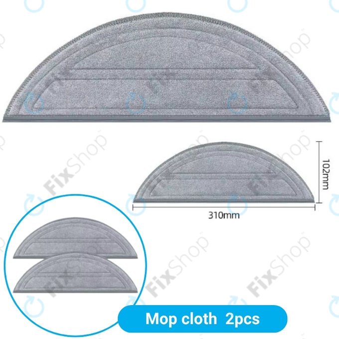 Xiaomi Roborock Q10-series, S8 Pro, S8 Pro Plus - Celoten komplet