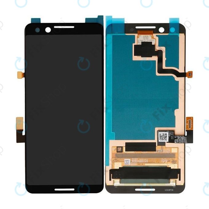 Google Pixel 3 - LCD zaslon + steklo na dotik OLED
