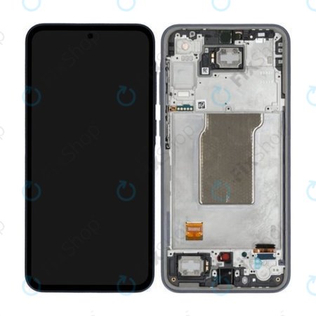 Samsung Galaxy A35 A356B - LCD zaslon + steklo na dotik + okvir (Awesome Navy) - GH82-34223A Genuine Service Pack
