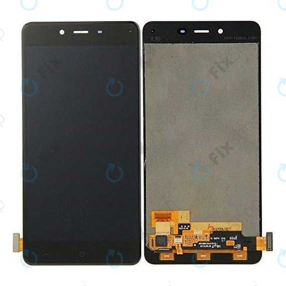 OnePlus X - LCD zaslon + steklo na dotik (Black) TFT