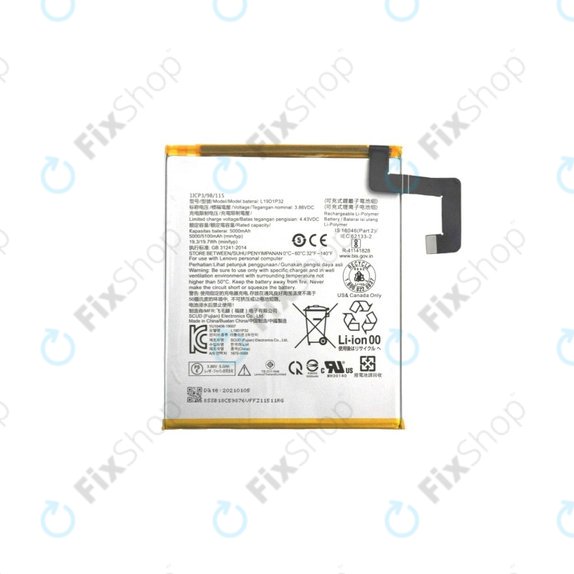 Lenovo Tab M10 Plus - Baterija L19D1P32 5000mAh
