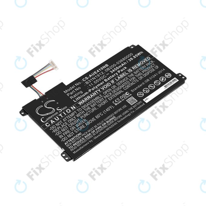 Baterija za Asus VivoBook 14 E410ma, F414ma, L410ma, 3450mAh, Li-Pol, 11.55V, B31N1912, HQ
