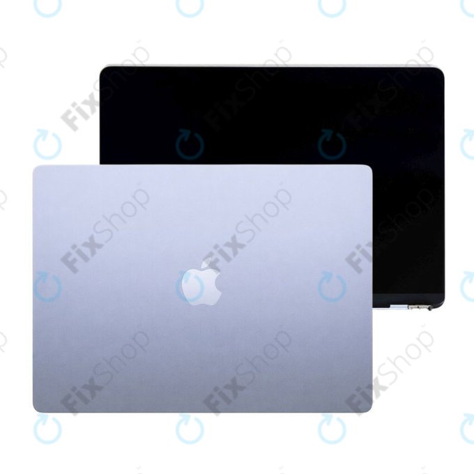 LCD zaslon za MacBook Air 15", A3241 (2025), s sprednjim steklom in pokrovom, Sky Blue, 661-50132, Genuine Apple