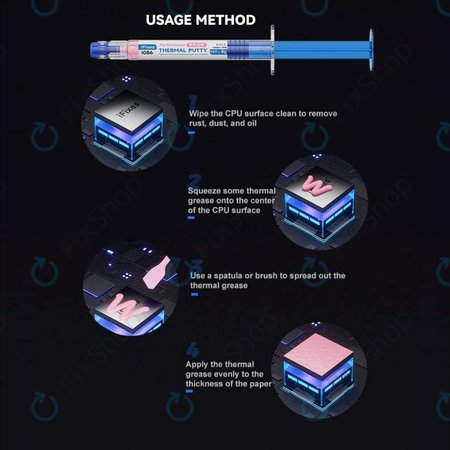 iFixes i086 Pink Performance Thermal Compound - termalna pasta za telefon/tablico, 8g