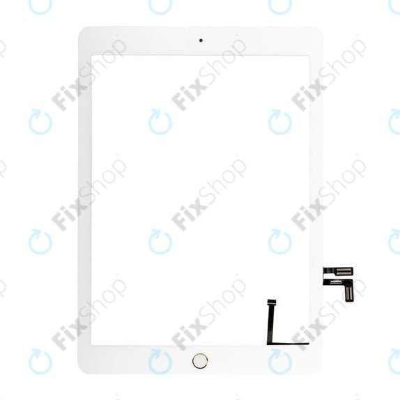 Apple iPad (5th Gen 2017) - Steklo na dotik + gumb Domov (Gold)