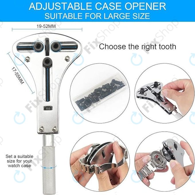 Komplet urarskih orodij za popravilo ur - 185 kos