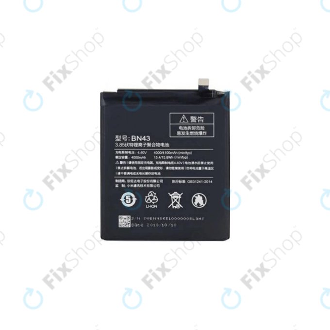 Xiaomi Redmi Note 4X, Note 4 SD Global - Baterija BN43 4100mAh