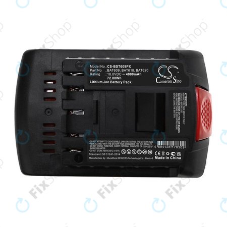 Baterija za Bosch 17618, Gsb 18, 4000mAh, Li-Ion, 18V, BAT620, HQ
