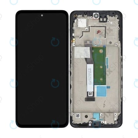 Xiaomi Poco X4 GT 22041216G - LCD zaslon + steklo na dotik + okvir (Black) - 5600010L1600 Genuine Service Pack