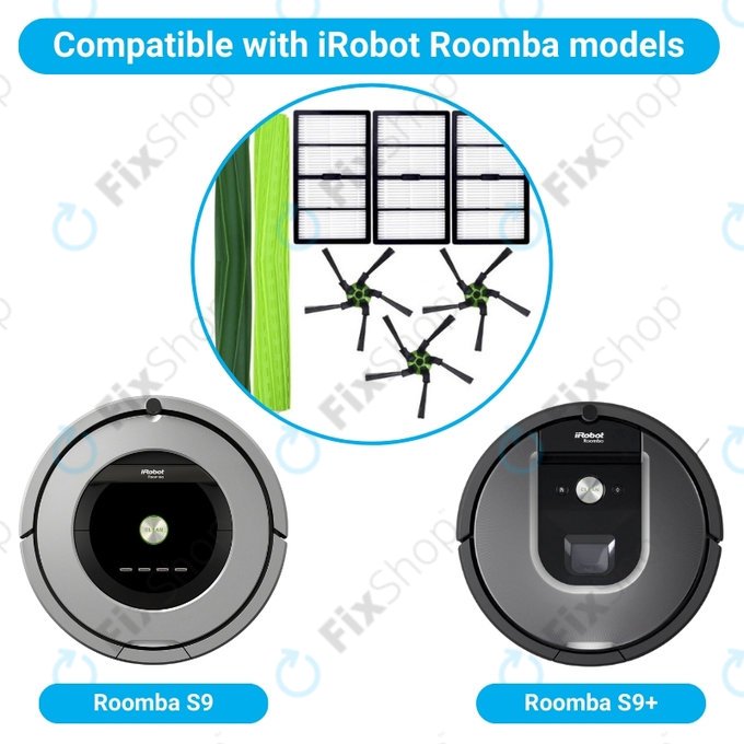 iRobot Roomba S9, S9+ - Celoten komplet
