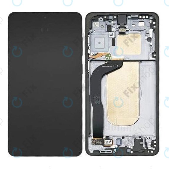 Samsung Galaxy S25 Edge - LCD zaslon + steklo na dotik + okvir (Titanium Jetblack) OLED