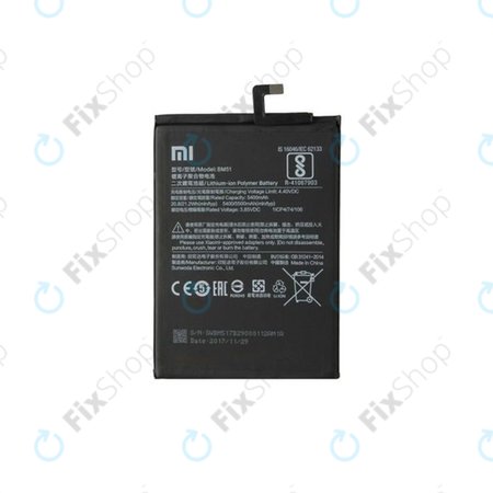 Xiaomi Mi Max 3 M1804E4A - Baterija BM51 5500mAh - 46BM51A01093, 46BM51A02093 Genuine Service Pack