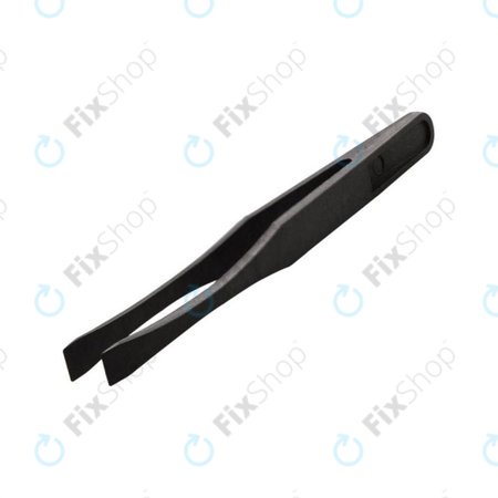 Plastična antistatična pinceta z ukrivljeno konico