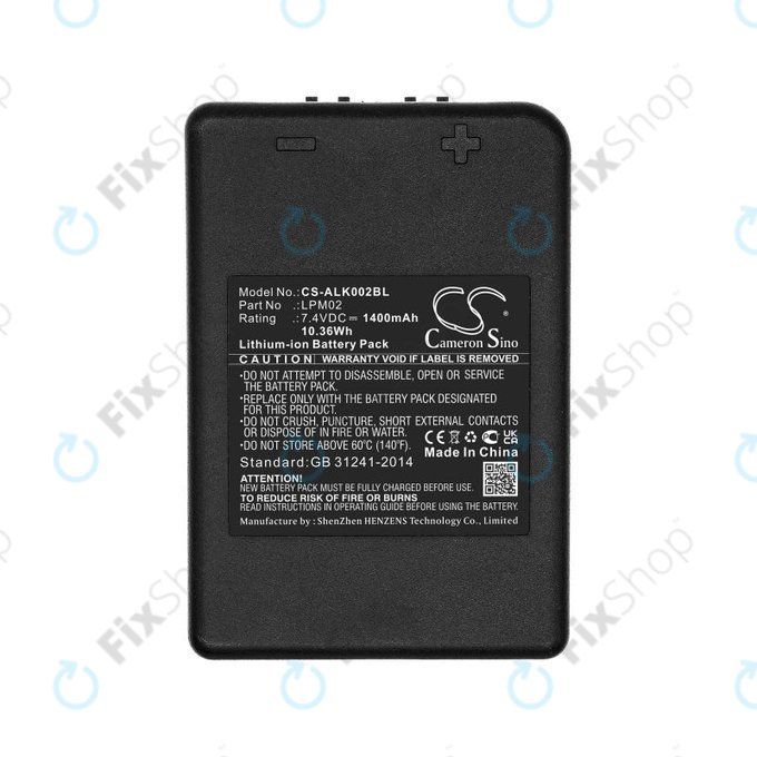 Baterija za Autec Funkfernsteuerung Air, Modular AJM, 1400mAh, Li-Ion, 7.4V, LPM02, HQ