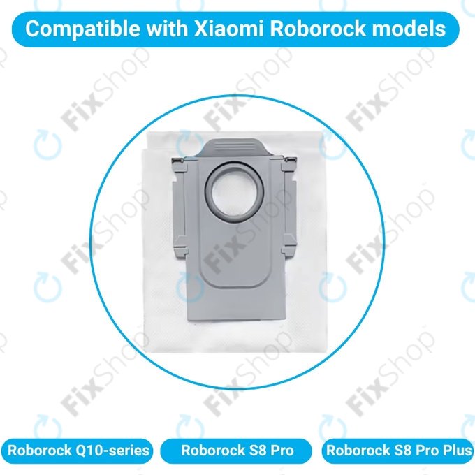 Vrečka za sesalnik, 4 kos za Xiaomi Roborock Q10-series, S8 Pro, S8 Pro Plus