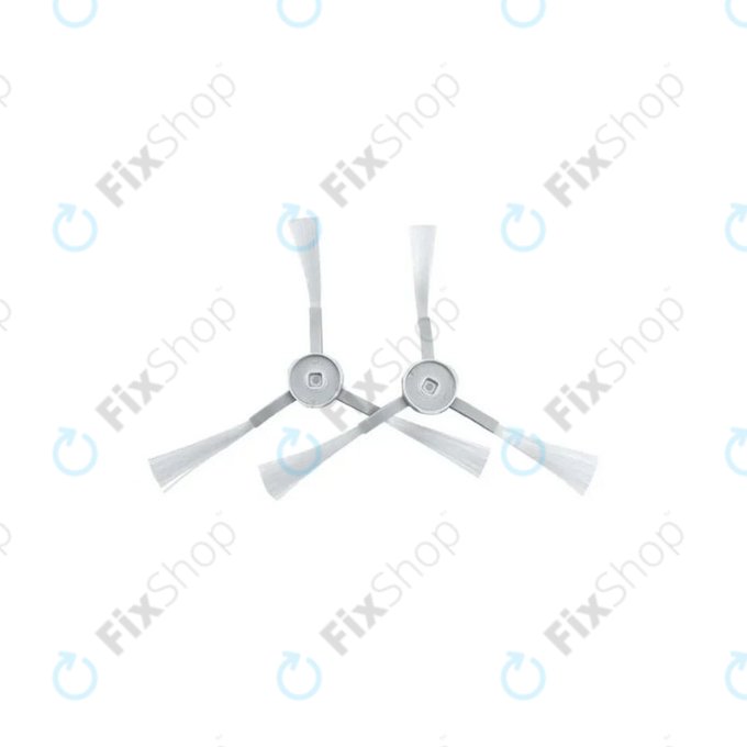 Xiaomi Mi Robot Vacuum Mop Essential (Mijia G1) - Stranska krtača (bela) - 2 kosa