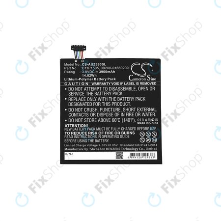 Asus ZenPad 8.0 Z380C (P022) - Baterija C11P1505, 0B200-01660200 3900mAh HQ