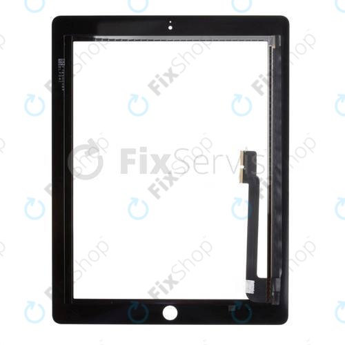 Apple iPad 3, iPad 4 - Touch Glass (Black)