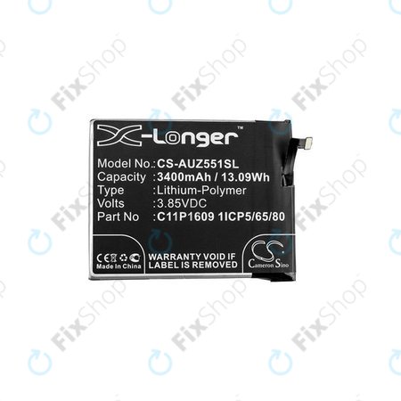 Asus Zenfone 3 Max ZC553KL (X00DD), 4 Max ZC554KL (X00ID) - Baterija C11P1609 3400mAh HQ