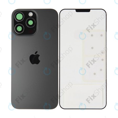 Steklo zadnjega ohišja za iPhone 16 Pro Max | Black Titanium | 661-44958 | Genuine Apple