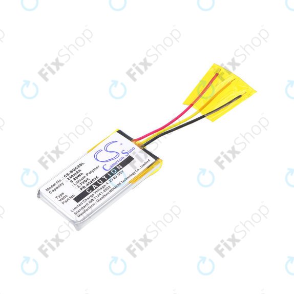 Baterija za Bose QC20, 240mAh, Li-Pol, 3.7V, PR-452035, HQ