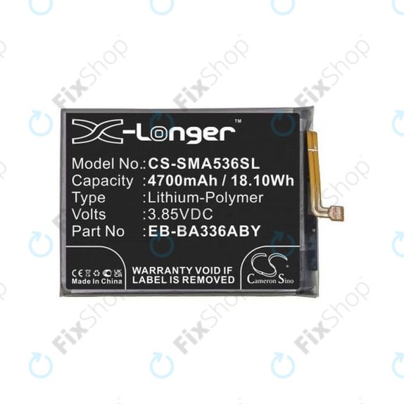 Samsung Galaxy A53 A536B - Baterija EB-BA336ABY 4700mAh HQ