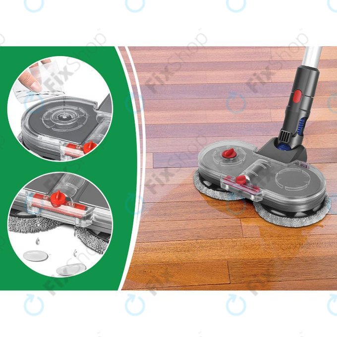 Dyson V-series, Outsize - Električna čistilna glava z rezervoarjem