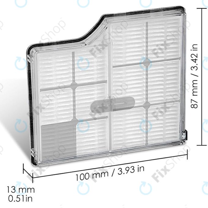 HEPA filter, 2 kos za Xiaomi Roborock Saros 10