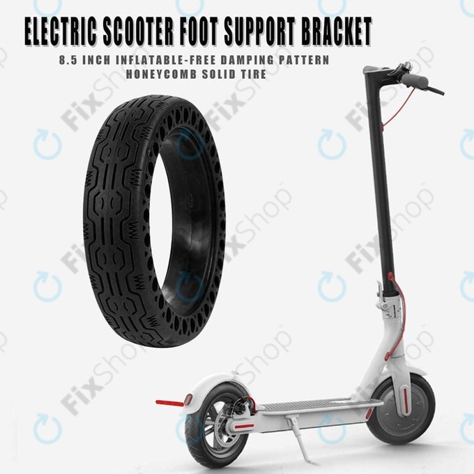 Xiaomi Mi Electric Scooter 1S, 2 M365, Essential, Pro, Pro 2 - Vzdržljiva polna pnevmatika brez zračnic (Tip 2) (Black)