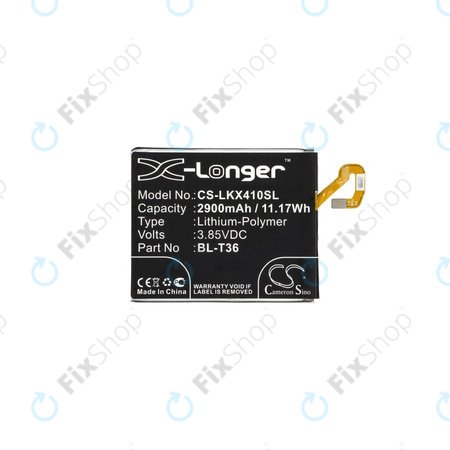 LG K10 (2018), K11, K11 Plus, K11 Prime, K30, Harmony 2 - Baterija BL-T36, EAC63638201 2900mAh HQ