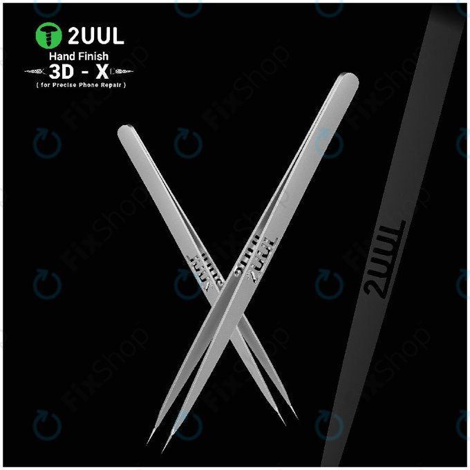 Precizna pinceta, 3D-X ročno dodelana, 2UUL TW02