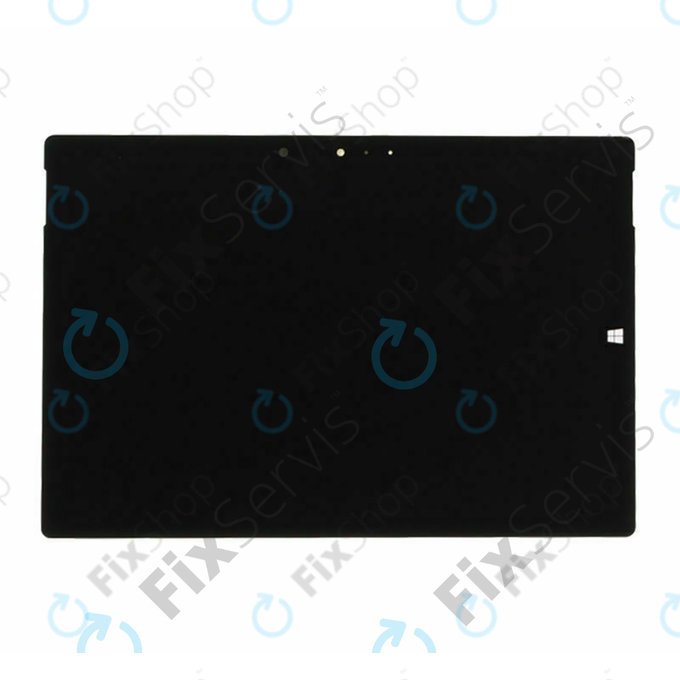 Microsoft Surface 3 - LCD zaslon + steklo na dotik (Black) TFT