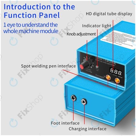 Docreate HPSW 5000W - Mini baterijski varilec (4000mAh)