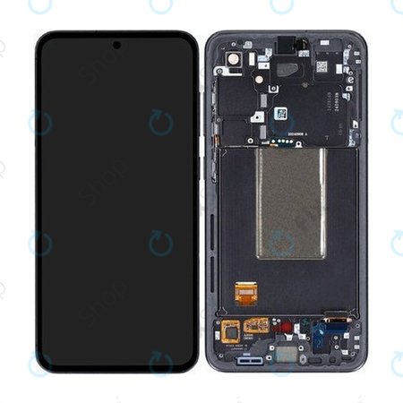 Samsung Galaxy S24 FE - LCD zaslon + steklo na dotik + okvir (Graphite) - GH82-35848A Genuine Service Pack