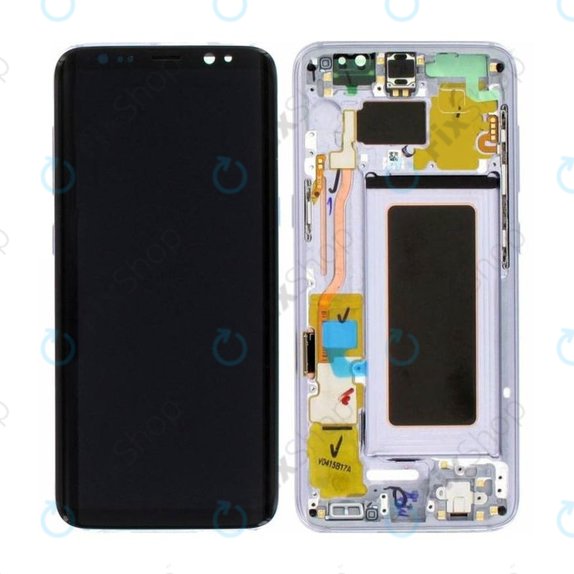 Samsung Galaxy S8 G950F - LCD zaslon + steklo na dotik + okvir (Burgundy Red) - GH97-20457C, GH97-20473C, GH97-20458C, GH97-20629C Genuine Service Pack