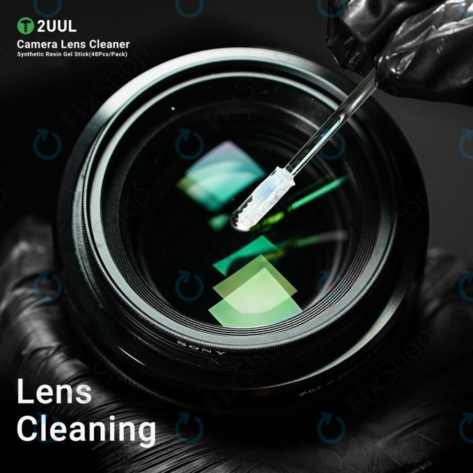 2UUL CL21 - Čistilne palčke za objektiv kamere (48 kosov)