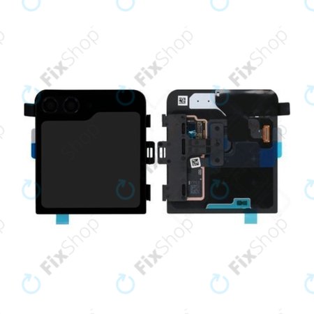 Samsung Galaxy Z Flip 5 F731B - LCD zaslon + steklo na dotik + okvir (Externe) - GH97-29135A Genuine Service Pack