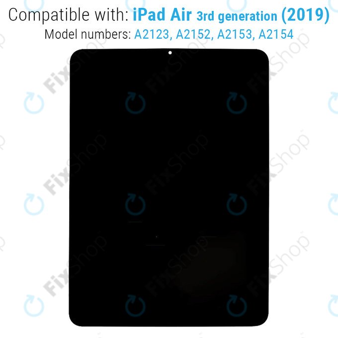 Apple iPad Air (4th Gen 2020) - LCD zaslon + steklo na dotik Refurbished