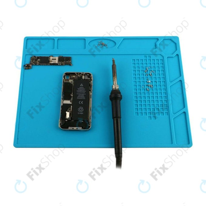 ESD Antistatična, toplotno odporna silikonska podloga - 32 x 23 cm