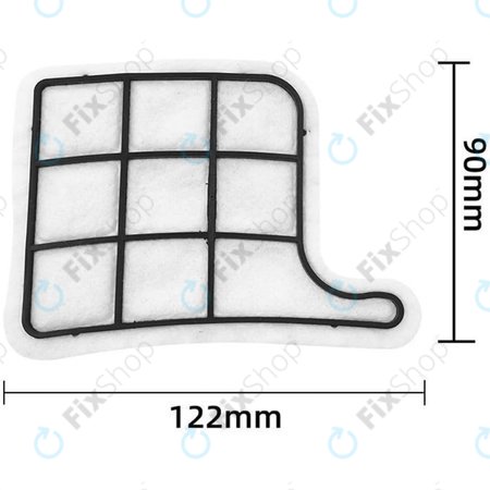 Vorwerk Kobold VK135, VK136 - Filter pred motorjem