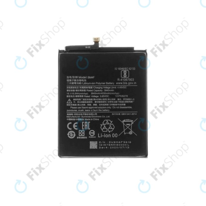 Xiaomi Mi 9 Lite, Mi A3 - Baterija BM4F 4030mAh