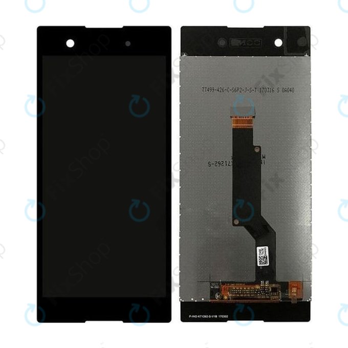 Sony Xperia XA1 - LCD zaslon + steklo na dotik (Black) TFT