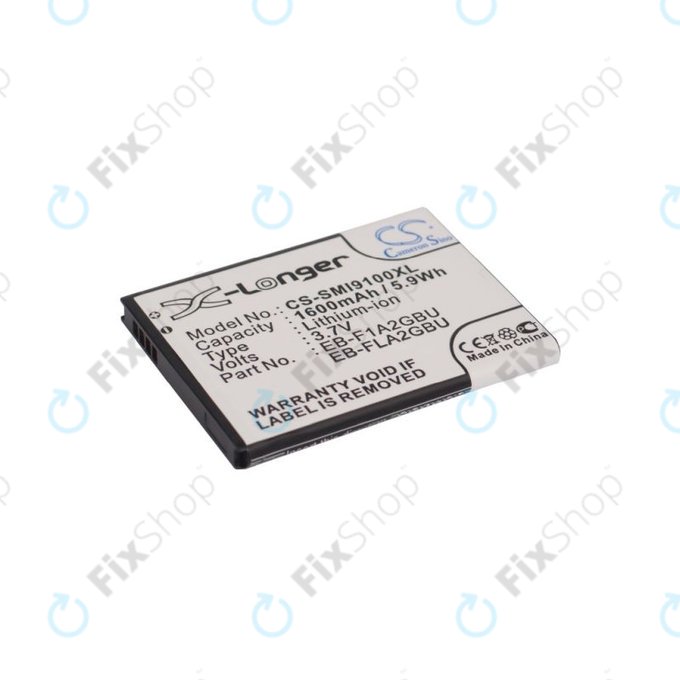 Baterija za Samsung i9100, Galaxy S II, 1600mAh, Li-Ion, 3.7V, EB-F1A2GBU, HQ