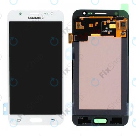 Samsung Galaxy J5 J500F - LCD zaslon + steklo na dotik (White) - GH97-17667A Genuine Service Pack