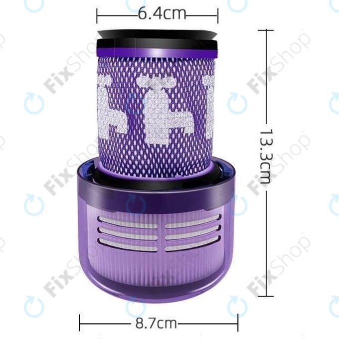 HEPA filter, 2 kos za Dyson V12