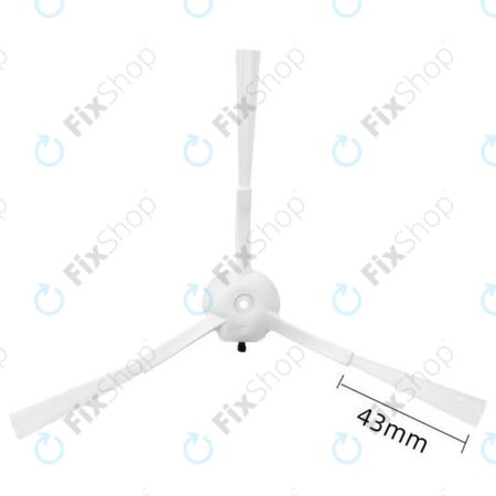 Xiaomi Lydsto W2 - Stranska krtača (Bela) - 2 kosa