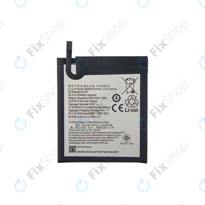 Lenovo K6 K33a48 - Baterija BL267 3000mAh