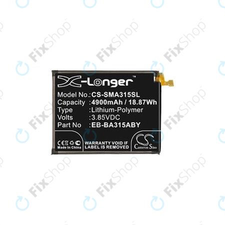 Samsung Galaxy A22 A225F, A31 A315F, A32 4G A325F - Baterija EB-BA315ABY 4900mAh HQ