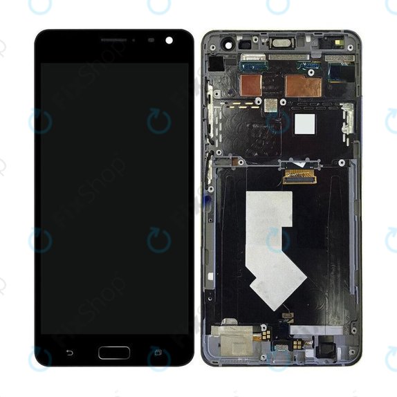 Asus Zenfone AR ZS571KL - LCD zaslon + steklo na dotik + okvir (Black) OLED